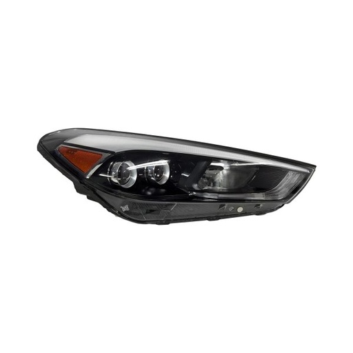 [HY2503200] RT Headlamp assy composite LED HYUNDAI TUCSON 2016-2018 Halogen; w/LED