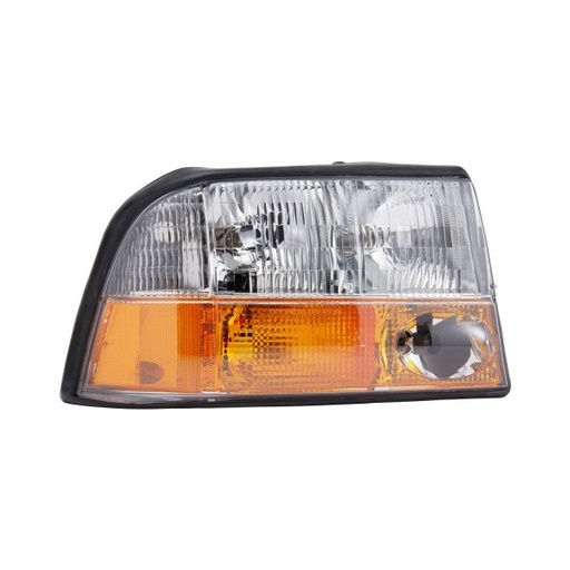 [GM2503173] RT Headlamp assy composite GMC SONOMA 1998-2004: w/Fog Lamps