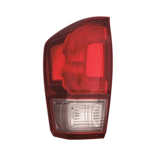 [TO2800198] LT Taillamp assy TOYOTA TACOMA 2016-2018 TRD OFF-ROAD|TRD SPORT; Red/Smoke Bezel