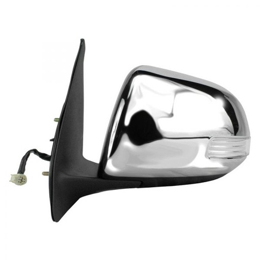 [TO1320285] [TO1320285] LT Mirror outside rear view TOYOTA TACOMA 2012-2013 Info: Power; w/Signal Lamp; w/Chrome Cap; see notes