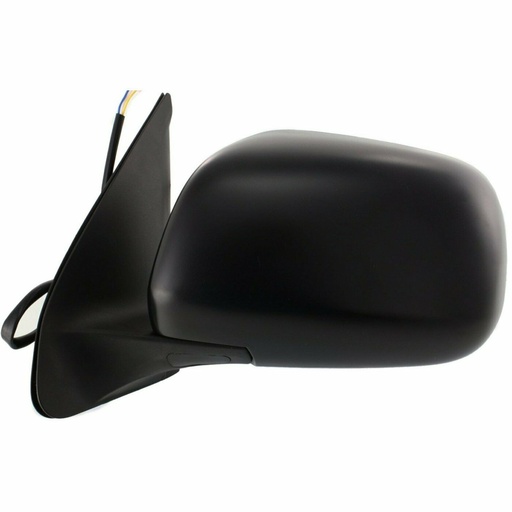 [TO1320256] LT Mirror outside rear view TOYOTA TACOMA 2005-2011: Power; Matte Black