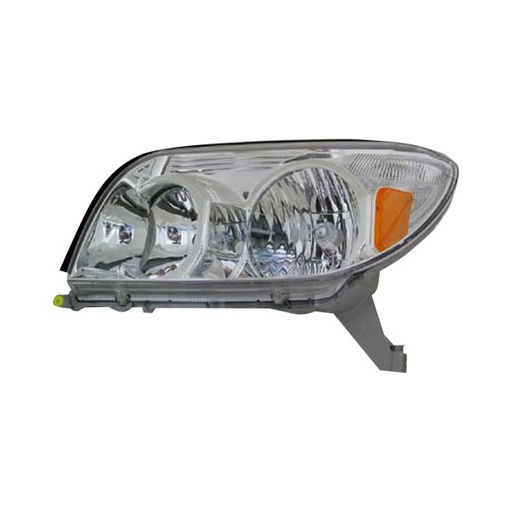 [TO2502146] LT Headlamp assy composite TOYOTA 4RUNNER 2003-2005 Info: includes park/marker lamps; w/bright bezel