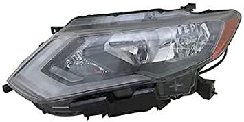 [NI2502254] LT Headlamp composite NISSAN ROGUE 2017-2020: Halogen