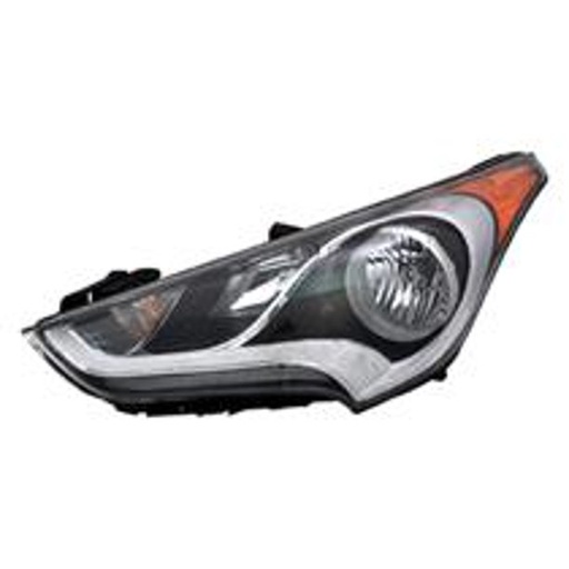 [HY2502168] LT Headlamp assy composite HYUNDAI VELOSTER 2012-2017 Info: Std Type