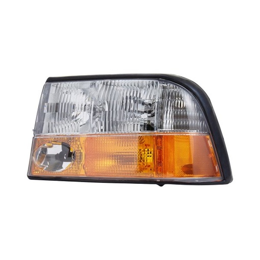 [GM2502173] LT Headlamp assy composite GMC SONOMA 1998-2004; w/fog lamps