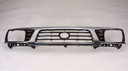 [TO1200197] [TO1200197] Grille assy TOYOTA TACOMA 1995-1997 Info: 4WD; bright & black