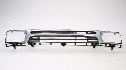 [TO1200128] Grille TOYOTA PICKUP 1992-1995: 2WD; Chrome Shell/ Black
