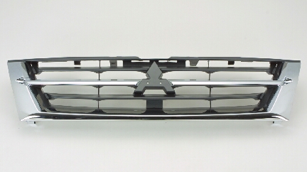 [MI1200231] Grille MITSUBISHI MONTERO 2001-2003 bright & dark gray 