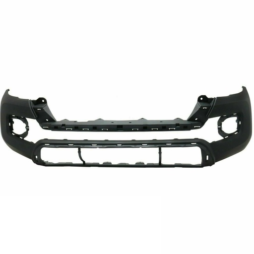 [TO1000415] Front bumper cover TOYOTA TACOMA 2016-2023:  w/o Fender Flare Holes Textured Black