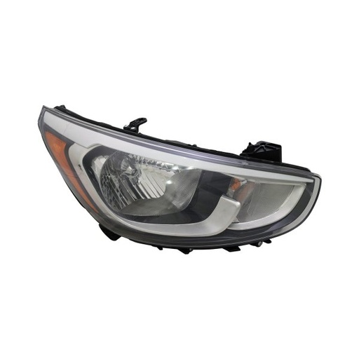 [HY2503192] RT Headlamp assy composite HYUNDAI ACCENT 2015-2017