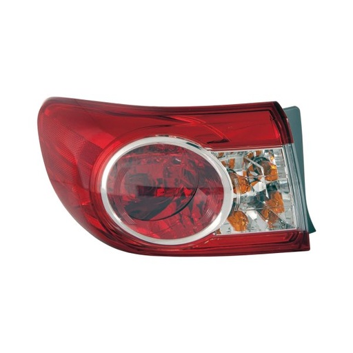 [TO2804111] LT Taillamp assy outer TOYOTA COROLLA 2011-2013 Info: Canada Built