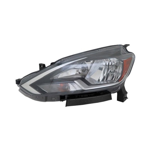 [NI2502244] LT Headlamp assy composite NISSAN SENTRA 2016-2019 Info: S|FE+ S|SV; Halogen