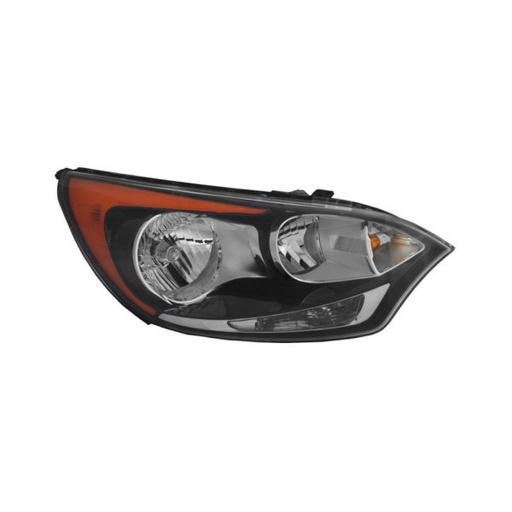[KI2503154] RT Headlamp assy composite KIA RIO 2012-2017 H/B; w/o LED Position Lamp