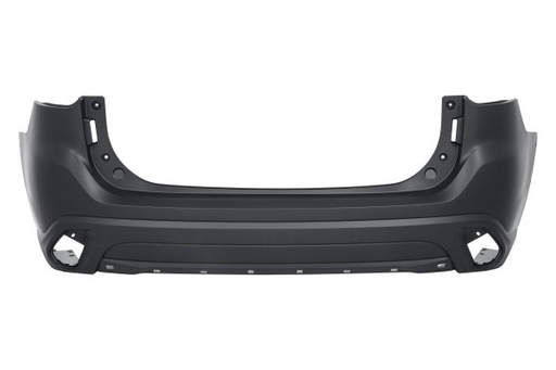 [MI1100301] Rear bumper cover MITSUBISHI OUTLANDER 2016-2018 Info: w/Wheel Opening Mldg; w/o Park Sensors; Textured Lower; prime