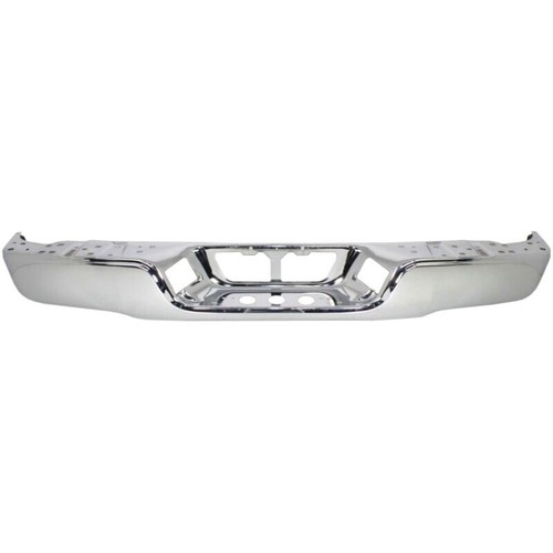 [TO1102244] Rear bumper bar TOYOTA TUNDRA 2007-2013: Chrome; w/o Rock Warrior Pkg; w/o parking assist
