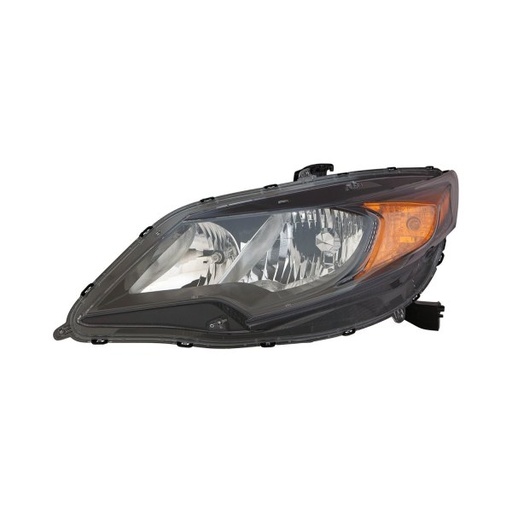 [HO2502163] LT Headlamp assy composite CPE HONDA CIVIC 2014-2015 Info: Coupe