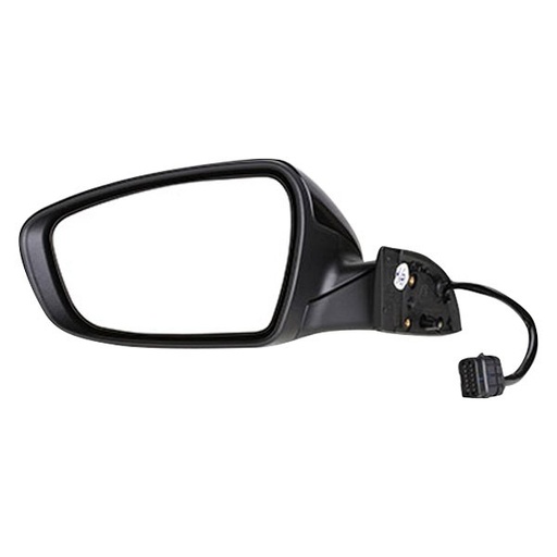 [KI1320213] LT Mirror outside rear view KIA FORTE / FORTE5 2017-2018; w/ Heat; w/o Blind Spot Detection; Power; w/o Puddle Lamp
