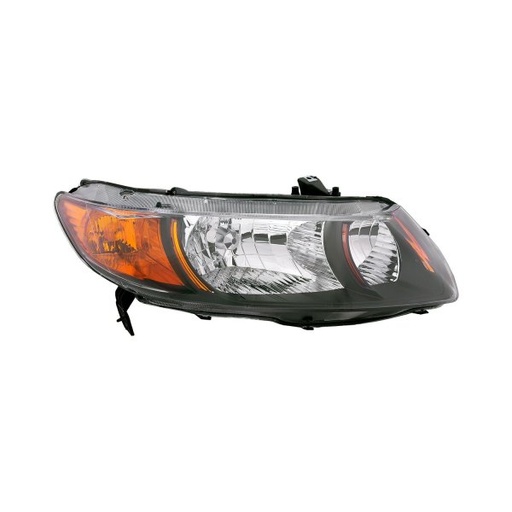 [HO2503133] RT Headlamp assy composite HONDA CIVIC 2006-2009: coupe