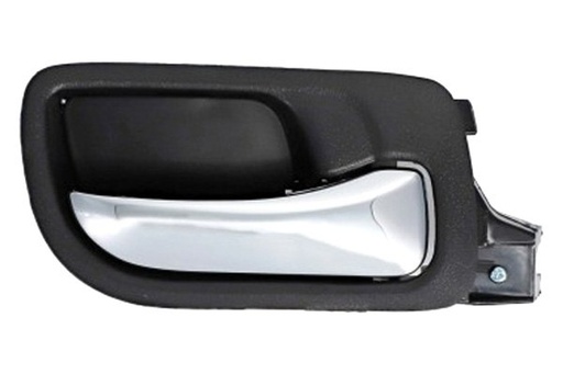 [HO1553106] [HO1553106] RT Rear door handle inside HONDA ACCORD 2003-2007; Black/Chrome