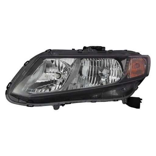 [HO2502150] LT Headlamp assy composite HONDA CIVIC 2013-2015: Sedan, Coupe, Hybrid