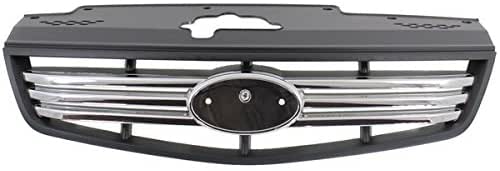 [KI1200129] [KI1200129] Grille assy KIA RIO 2007-2010 SEDAN BLK Info: Sedan; Black