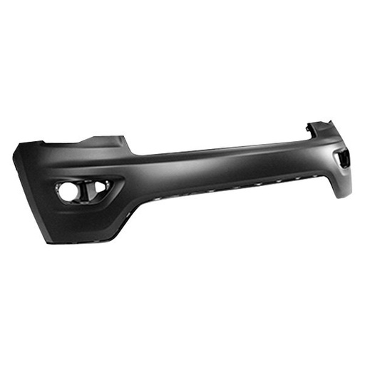 [CH1014129] Front bumper cover upper JEEP GRAND CHEROKEE 2016-2021: LAREDO|LIMITED|OVERLAND|TRAILHAWK; w/o Adv Park; w/o Park; w/o Tow; prime