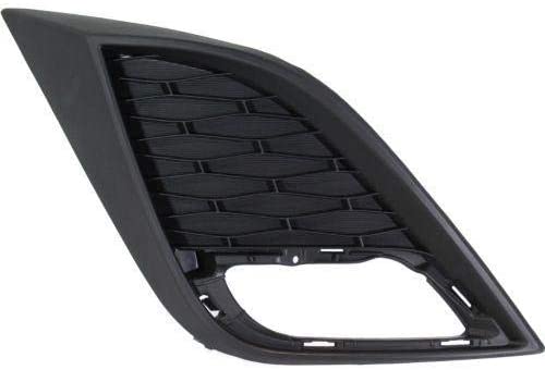 [MA1039106] RT Front bumper insert Mazda 3 2010-2011: 2.5L; Fog Lamp Hole Cover
