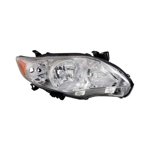 [TO2519131] RT Headlamp lens/housing TOYOTA COROLLA 2011-2013; Japan Built