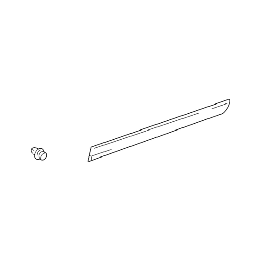 [75735-52010] [75735-52010] RT Molding lower front door outside TOYOTA ECHO 2000-2005  SEDAN