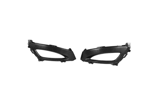 [KI1039112] [KI1039112] RT Front bumper insert KIA FORTE 2011-2012 H/B; Fog Lamp Opening Cover; w/o Fog Lamps 