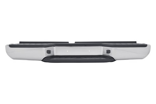 [NI1103104] [NI1103104] Rear bumper assembly NISSAN FRONTIER 2005-2021: Chrome; w/o license lamp; w/o Rear Object Sensors