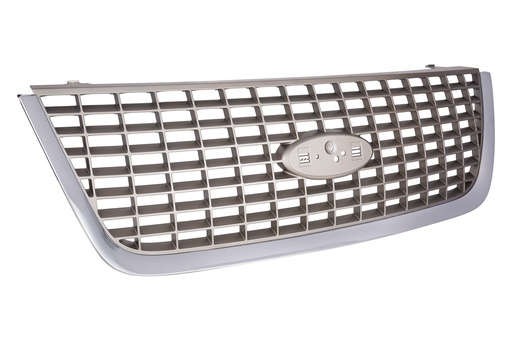 [FO1200400] [FO1200400] Grille assy FORD EXPEDITION 2003-2006: Eddie Bauer; bright & argent