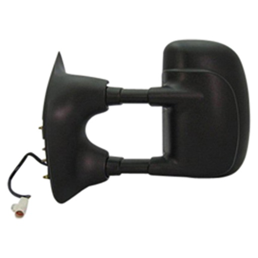 [FO1320196] [FO1320196] LT Mirror outside view FORD F-250 SUPER DUTY 1999-2003;single-swing telescoping trailer tow non-heated power