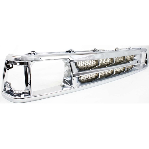 [UB52-50-710] Grille MAZDA B2200 1986-1993: Chrome/argent