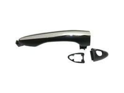 [69210-0T010-C0] [69210-0T010-C0] LT=RT Front door handle outer TOYOTA VENZA 2009-2012; With painted, without smart key, black