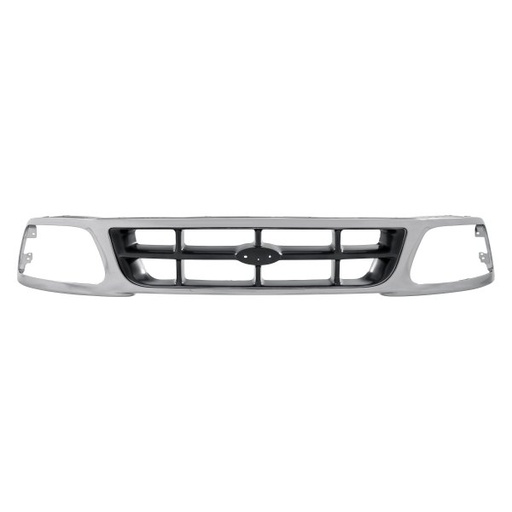 [FO1200320] [FO1200320] Grille assy FORD F-150 1997-1998 w/bright trim