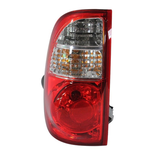 [TO2800161] [TO2800161] LT Taillamp assy TOYOTA TUNDRA 2005-2006: w/Regular & Access Cab; w/standard bed; Clear/Red Lens