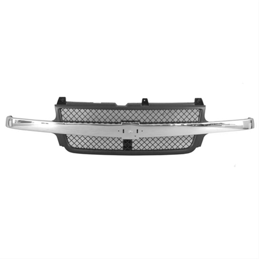 [GM1200523] [GM1200523] Grille assy Chevrolet Silverado 2001-2002 2500 HD ONLY; bright & black
