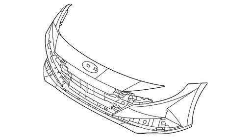 [HY1000250] Front bumper cover HYUNDAI ELANTRA 2021-2022
