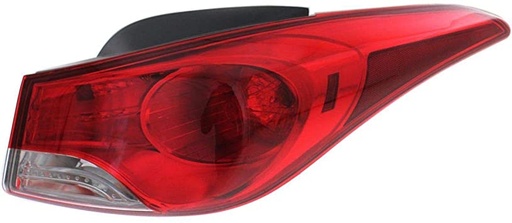 [HY2805119] RT Taillamp outer ELANTRA 2011-2013: Sedan; Halogen; USA Built