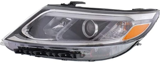 [KI2502164] [KI2502164] LT Headlamp assy composite KIA SORENTO 2014-2015 LX; Halogen; w/Auto Level Control