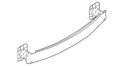 [52172-WB001] Rear bumper reinforcement TOYOTA YARIS iA 2017-2020