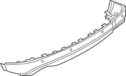 [850B0-6RA0B] [850B0-6RA0B] Rear bumper lower NISSAN ROGUE 2021-2022