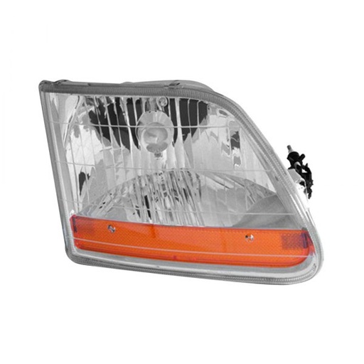 [FO2503267] [FO2503267] RT Headlamp assy composite FORD F-150 2001-2004; Harley-Davidson Model