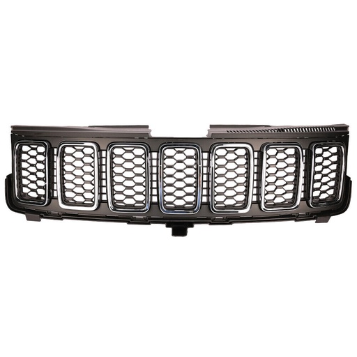 [CH1200421] Grille assy JEEP GRAND CHEROKEE 2017-2021; Grille/Surround/Insert/Inner Grille/Reinforcement Assy; Chrome