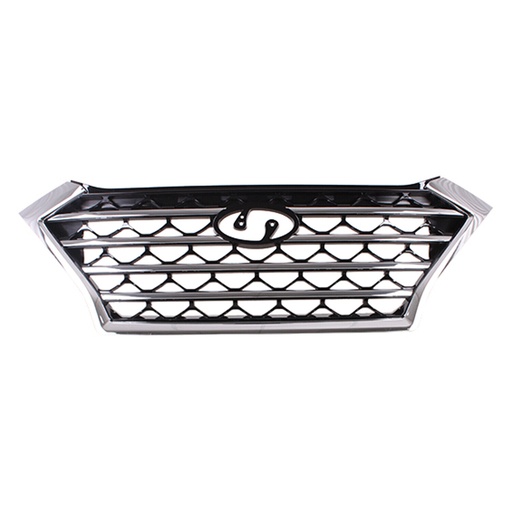 [HY1200233] Grille HYUNDA TUCSON 2019-2021 SILVER CHROME TRIM