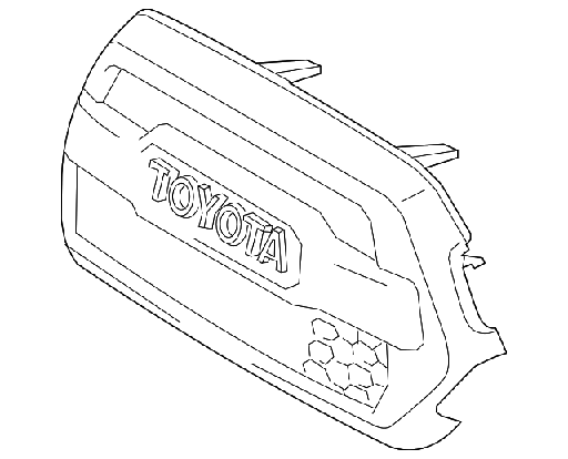 [53101-04050-G0] [53101-04050-G0] Grille assy TOYOTA TACOMA 2020-2023