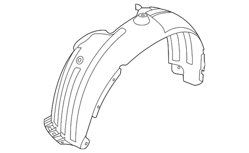[86812-K2000] RT Front fender inner panel HYUNDAI VENUE 2020-2023