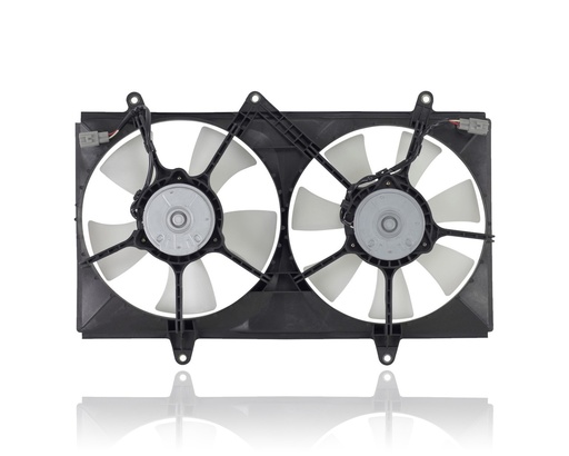 [TO3115106] Radiator fan assembly TOYOTA COROLLA 1995-1999; includes motor/blade/shroud for radiator & air cond. condenser
