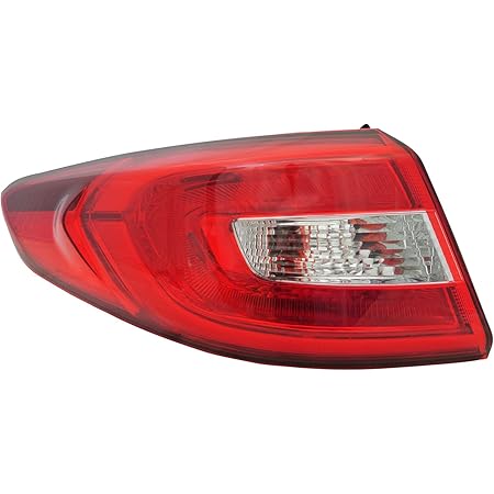 [HY2804129V] LT Taillamp assy outer HYUNDAI SONATA 2015-2017: Bulb Type; Value Line